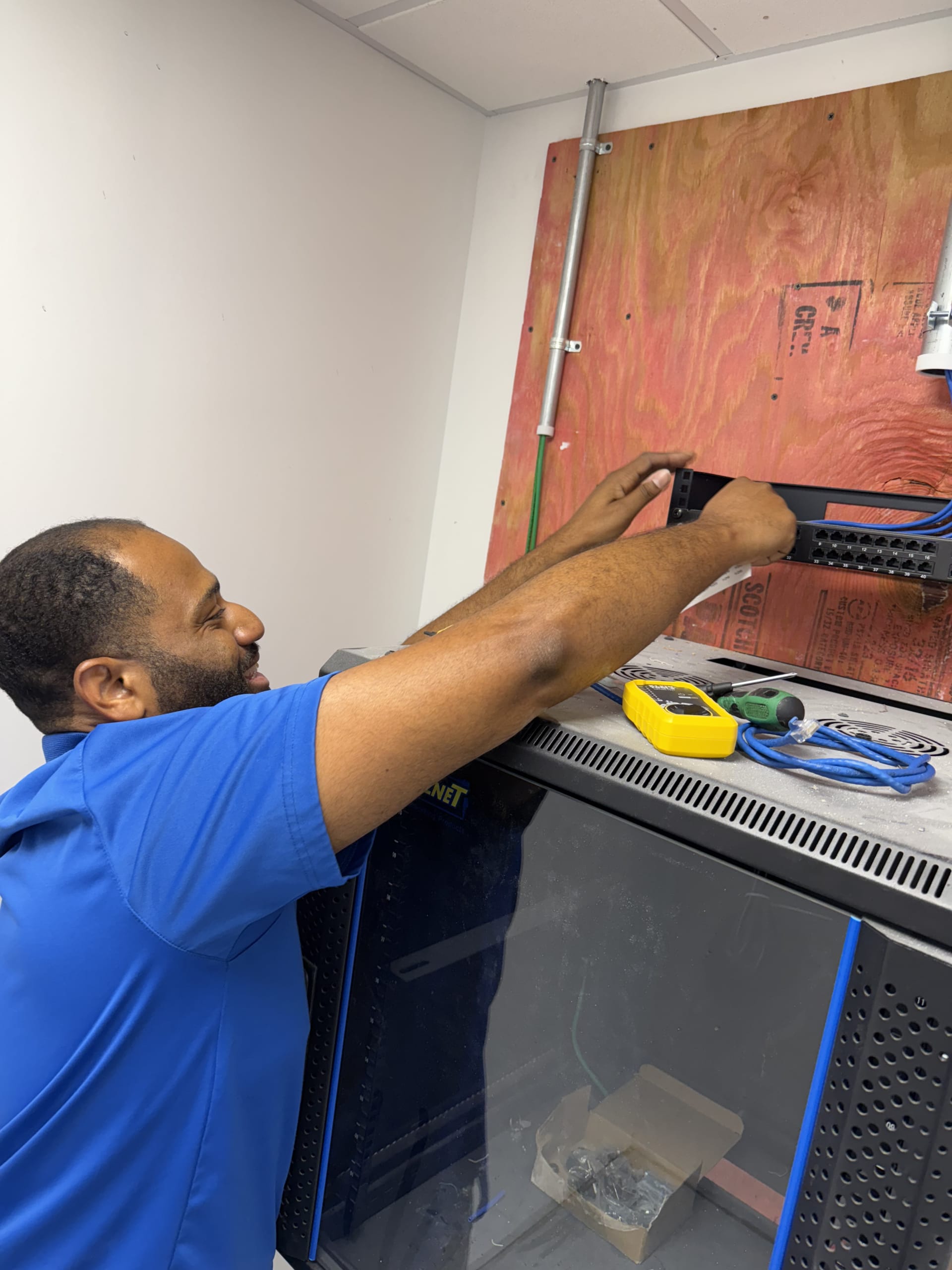 Server room work